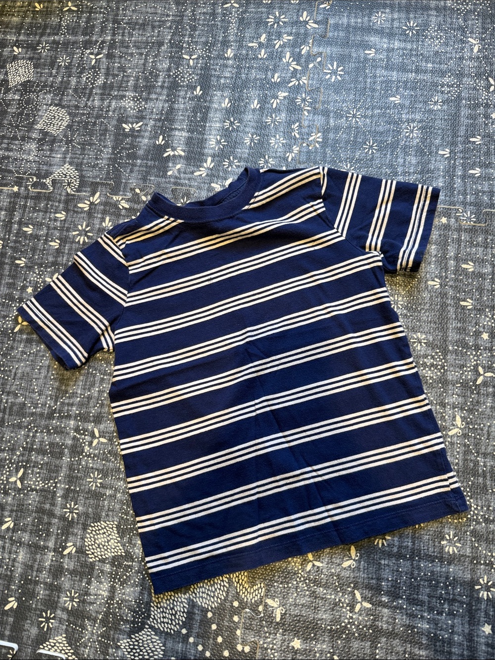 Hanna 6-7 Blue Stripe Tee
